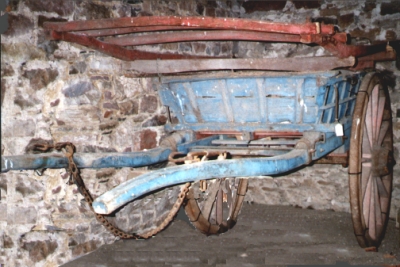 haycart and shelvings