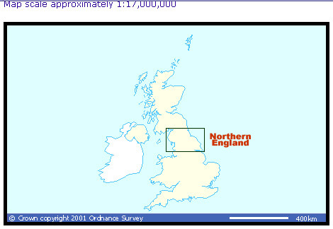 Map of United Kingdom